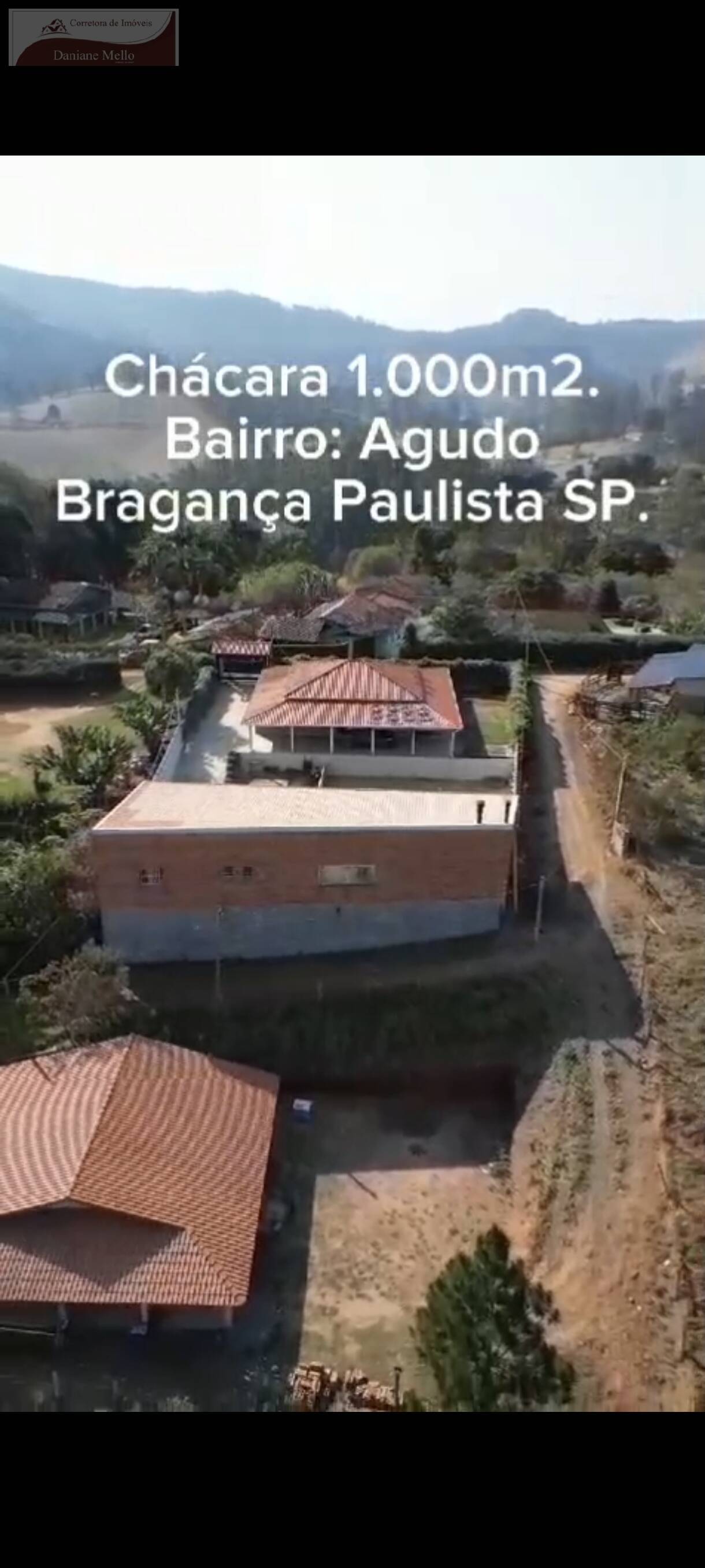 Chácara, 3 quartos, 1000 m² - Foto 1